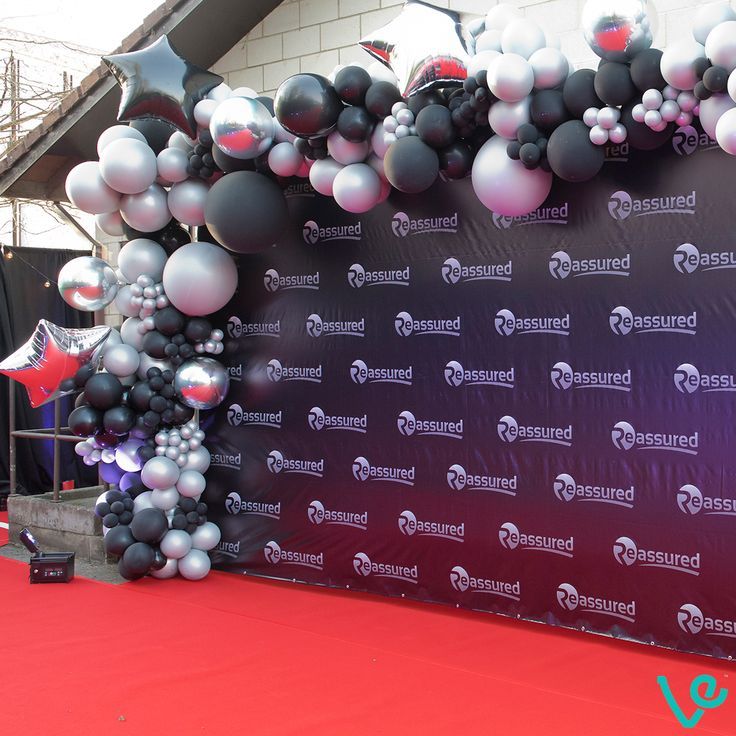 Eventoon corporate event setup and brand backdrop